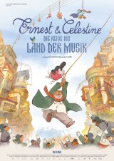 Filmplakat Ernest & Celestine: Die Reise ins Land der Musik