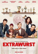 Filmplakat Strickkino: Extrawurst
