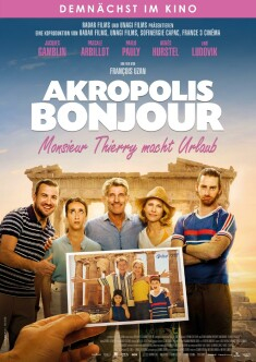 Filmplakat Akropolis Bonjour - Monsieur Thierry macht Urlaub